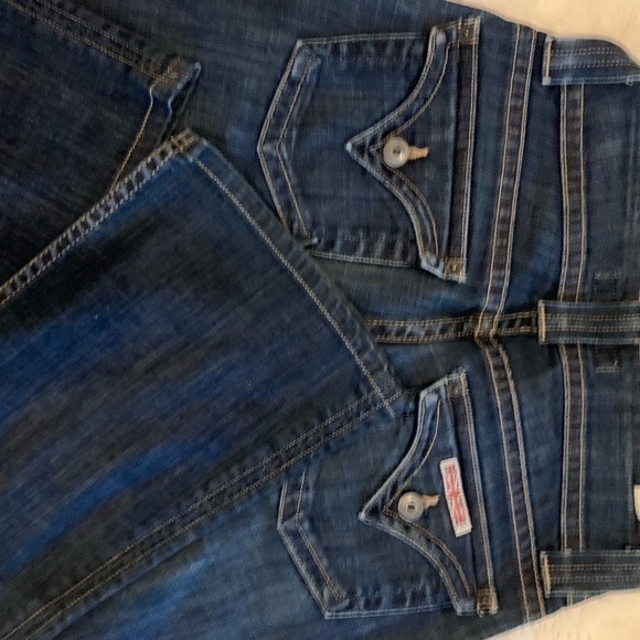 HUDSON dark wash boot cut denim jeans size 25 - Picture 12 of 12